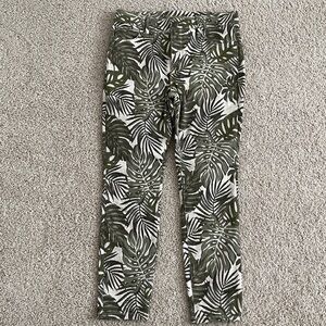 Tommy Bahama Ella Twill High Rise Ankle Pants